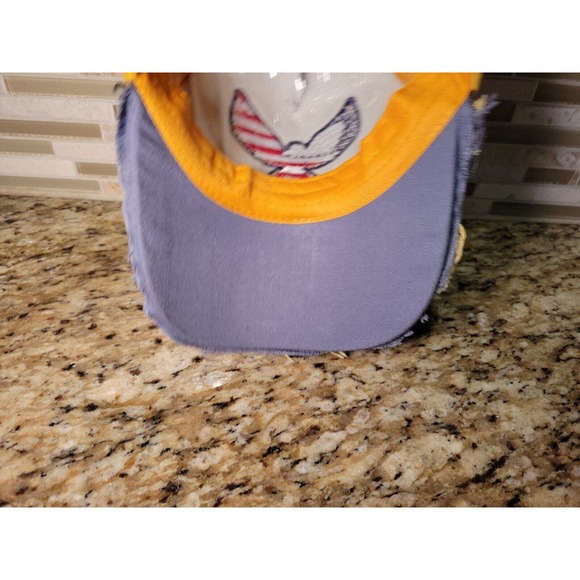 BJB Hat Cap Freedom Liberty Patriotic USA Adult One Size Adjustable Distressed - Picture 13 of 15